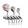 MEN'S LEFT and RIGHT HAND MAGNUM XS-TOUR EDITION 10 CLUB GOLF SET w460 DRIVER, 5 WOOD, 4 HYBRIDS + 5-9 IRONS + PW+PUTTER: OPTION TO INCLUDE STAND BAG